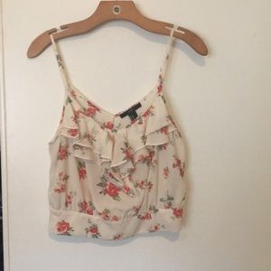 Floral crop top